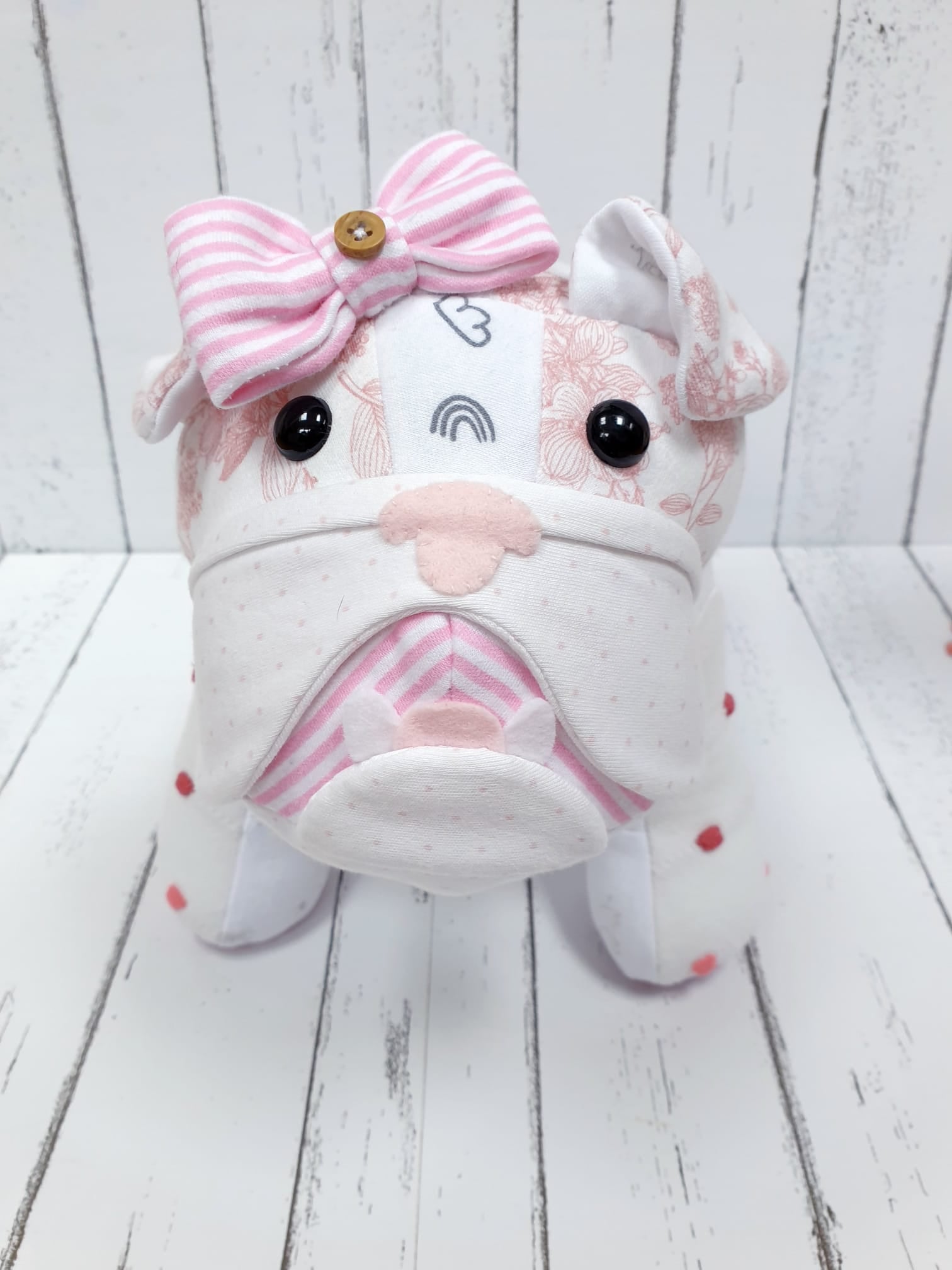 Bulldog Keepsake animals by Crescent Creations