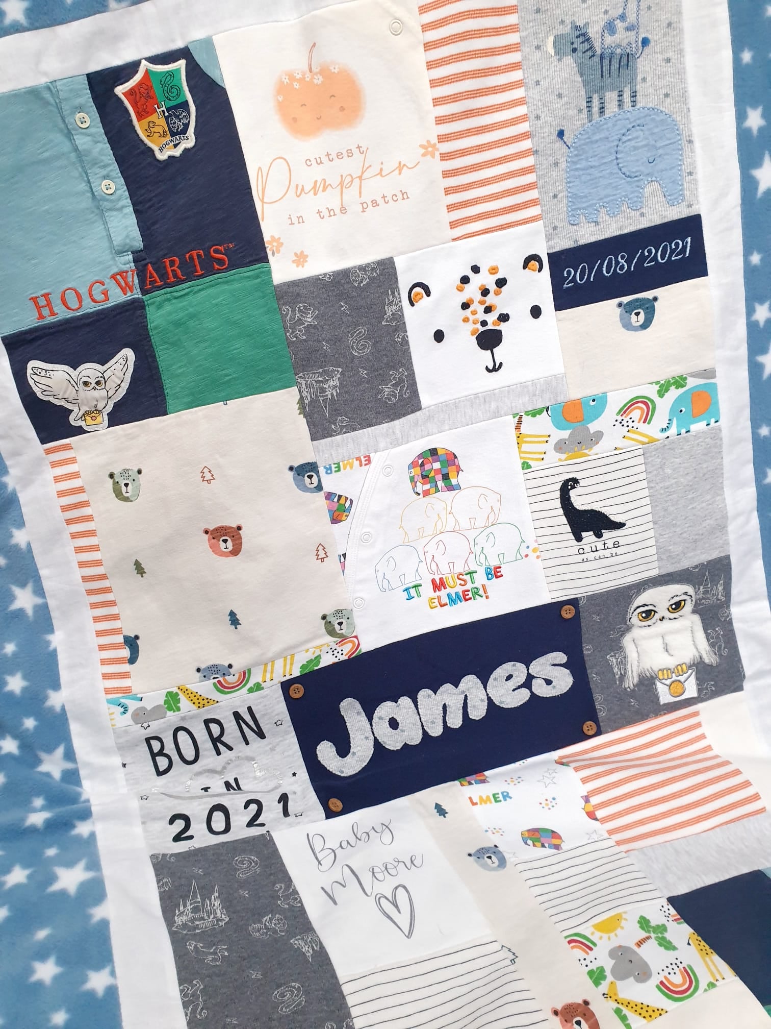 Keepsake baby blankets by Crescent Creations