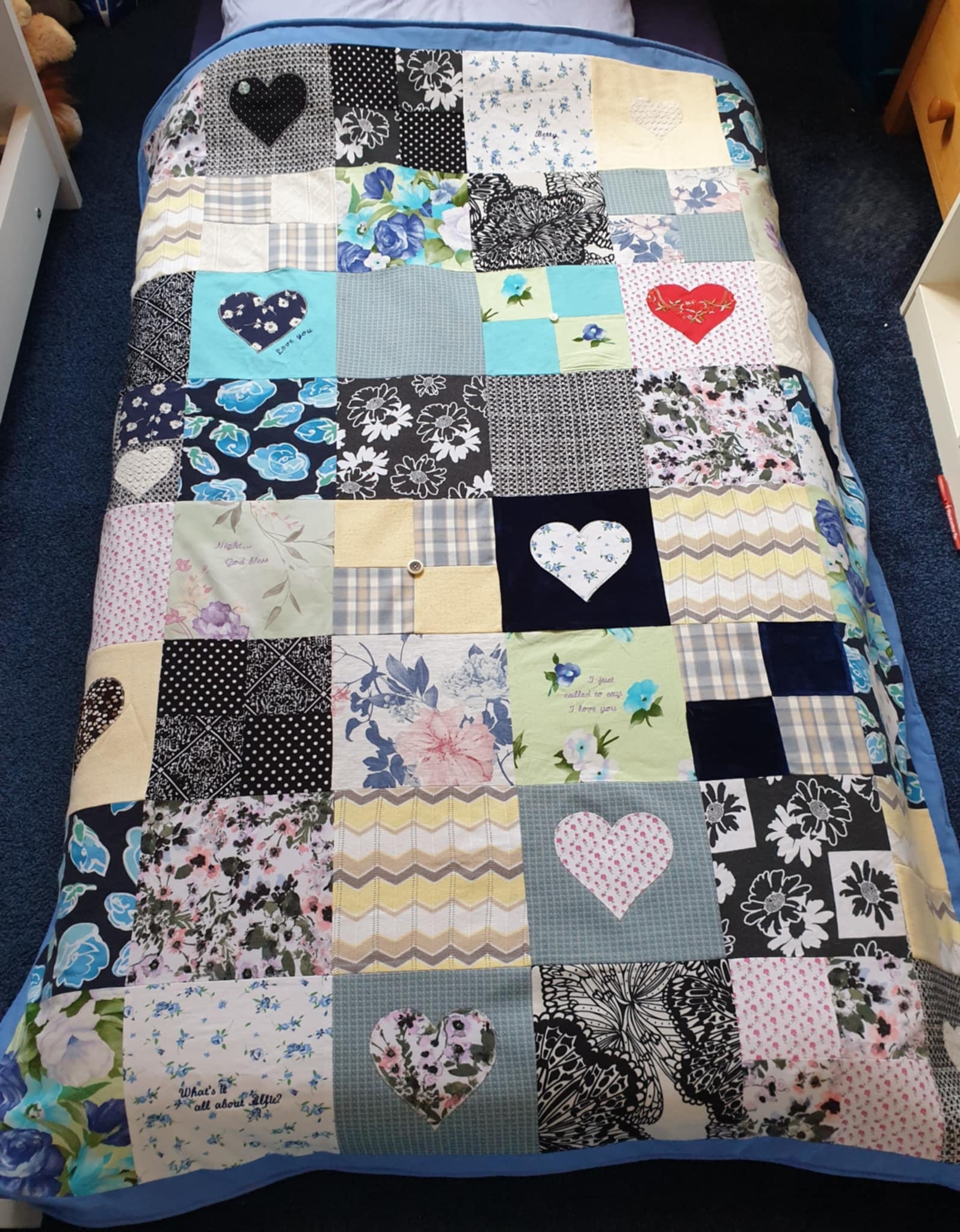 Memory blankets by Crescent Creations